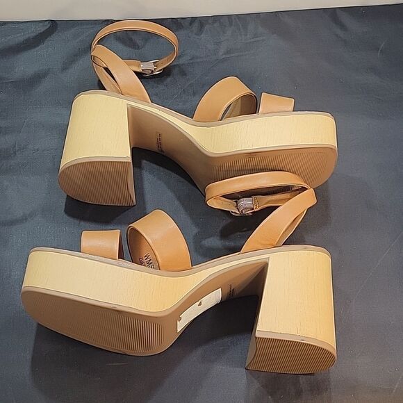 BRAND NEW REPORT WMS ZUES BLOCK HEEL DOUBLE STRAP ADJUSTABLE BUCKLE SANDAL - Picture 9 of 15